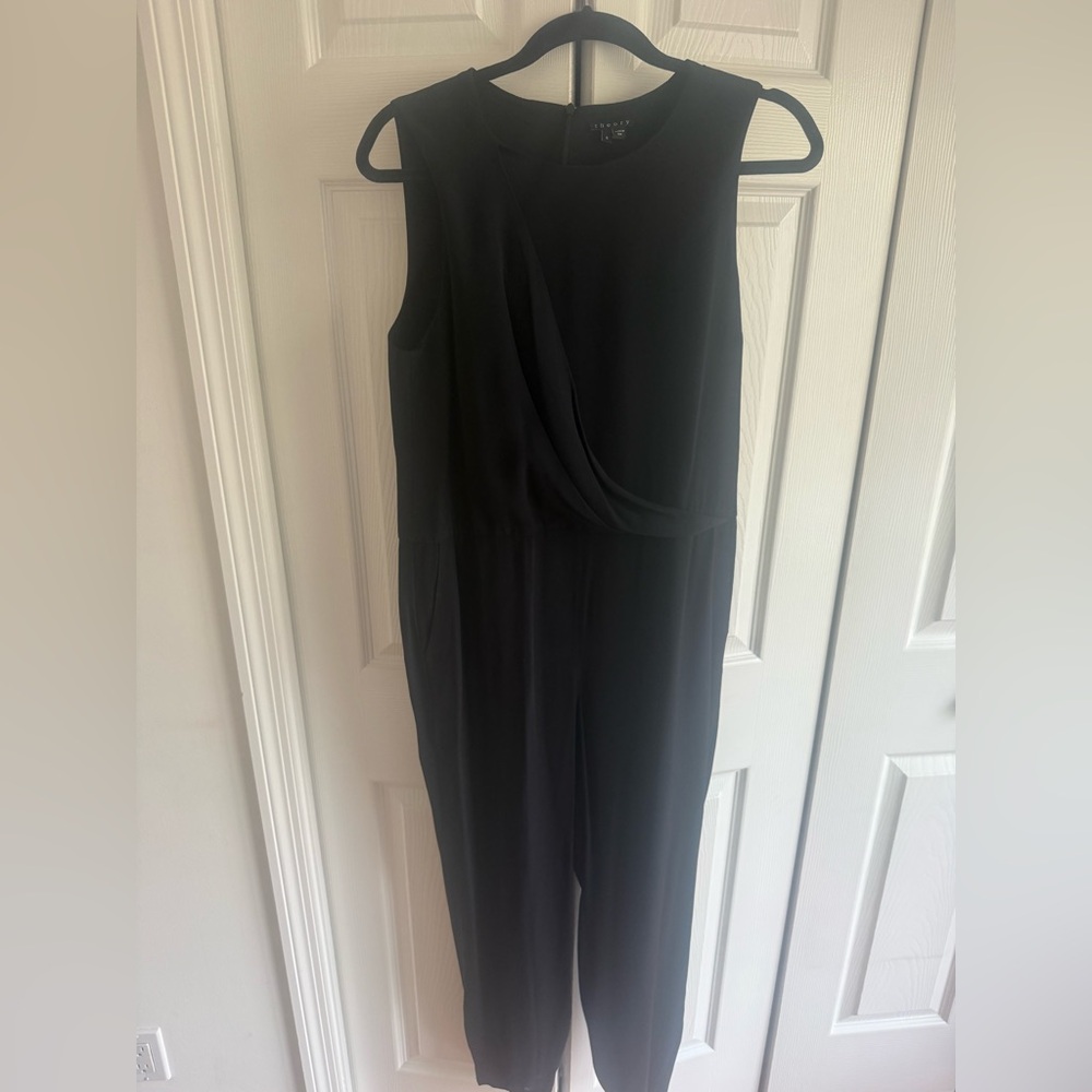 Theory size 6 black romper